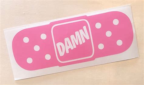 big bandage sticker for car